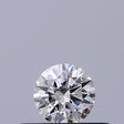 0.24 carat Round diamond F VVS2 Excellent