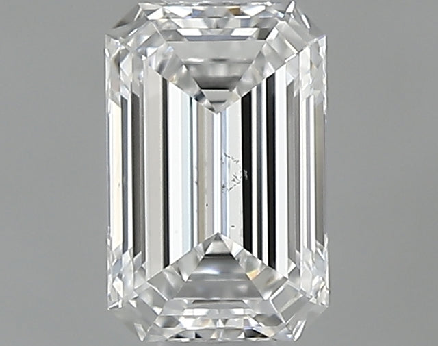 0.54 carat Emerald diamond D SI1 