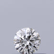 0.24 carat Round diamond F IF Excellent