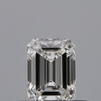 0.39 carat Emerald diamond E VVS2 