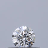 0.21 carat Round diamond D VVS1 Excellent
