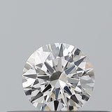 0.18 carat Round diamond F  IF Excellent
