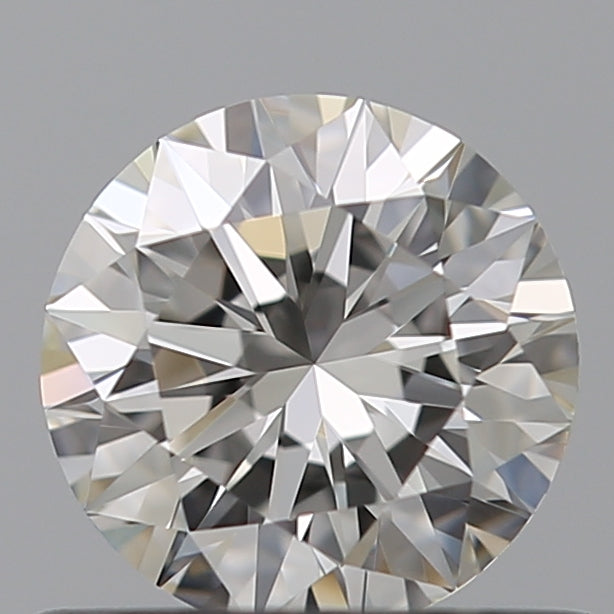 0.53 carat Round diamond H  VVS2 Excellent