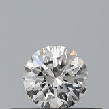0.19 carat Round diamond G VVS2 Excellent