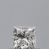 0.25 carat Princess diamond E  VS1