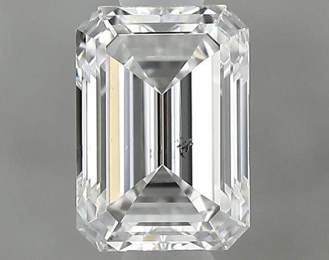 0.60 carat Emerald diamond F SI2 