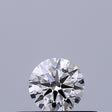 0.24 carat Round diamond D VVS2 Excellent