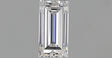 0.27 carat Baguette diamond E VVS2 