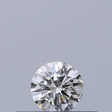 0.18 carat Round diamond E IF Excellent