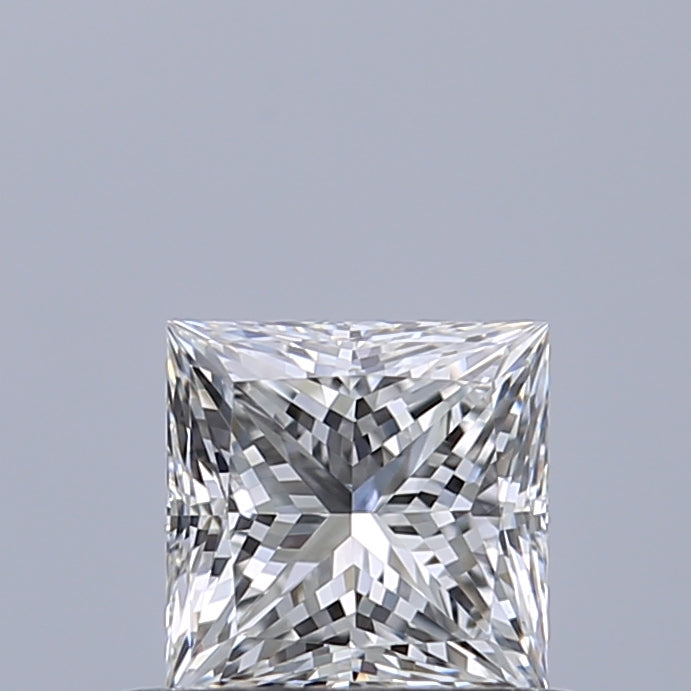 0.50 carat Princess diamond E VVS2 