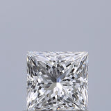 0.50 carat Princess diamond E VVS2 