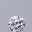 0.24 carat Round diamond D VVS2 Excellent
