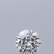 0.18 carat Round diamond E VS2 Excellent