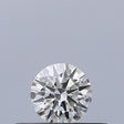 0.21 carat Round diamond F IF Excellent