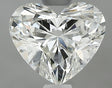 1.00 carat Heart diamond J SI2 