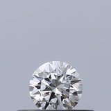 0.20 carat Round diamond E VVS2 Excellent