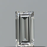 0.24 carat Baguette diamond E VVS1 