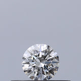 0.18 carat Round diamond E VVS1 Excellent