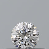 0.18 carat Round diamond E VVS1 Excellent