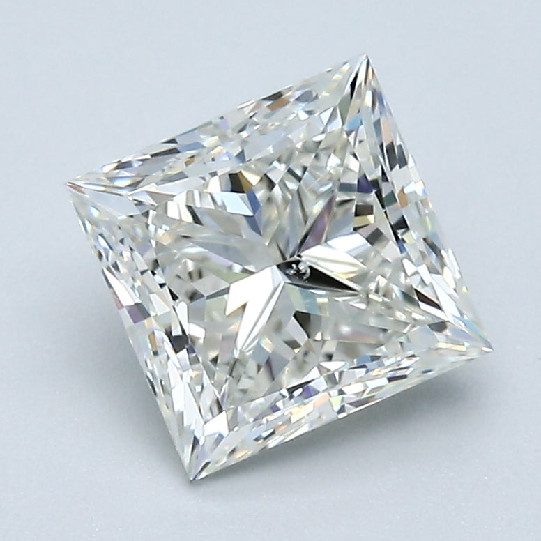 1.9 carat Princess diamond J  SI2