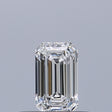0.29 carat Emerald diamond E VVS2 