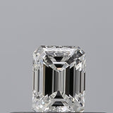 0.24 carat Emerald diamond F VVS1 