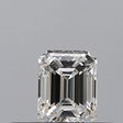 0.25 carat Emerald diamond F IF 