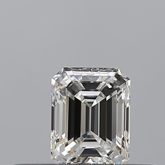 0.25 carat Emerald diamond F IF 