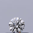 0.22 carat Round diamond F VVS1 Excellent