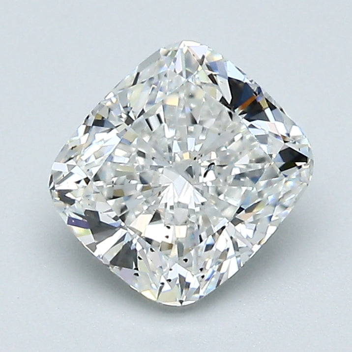 1.55 carat Cushion diamond F  SI2