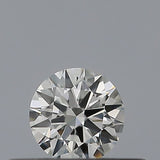 0.19 carat Round diamond H  IF Excellent