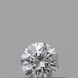 0.19 carat Round diamond D  VVS1 Excellent