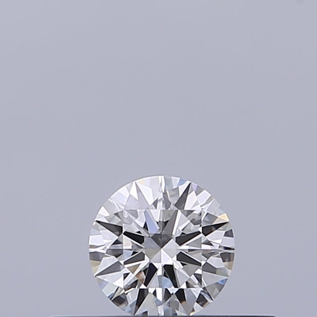 0.18 carat Round diamond E VVS1 Excellent