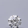 0.18 carat Round diamond E VVS1 Excellent