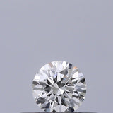 0.18 carat Round diamond E VVS1 Excellent