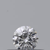 0.19 carat Round diamond D  VVS1 Excellent