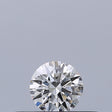 0.19 carat Round diamond F IF Excellent