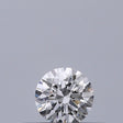 0.18 carat Round diamond E VVS1 Excellent
