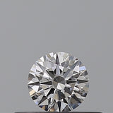 0.19 carat Round diamond E  VVS1 Excellent