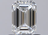 0.65 carat Emerald diamond E VS1 
