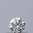 0.19 carat Round diamond E VVS2 Excellent