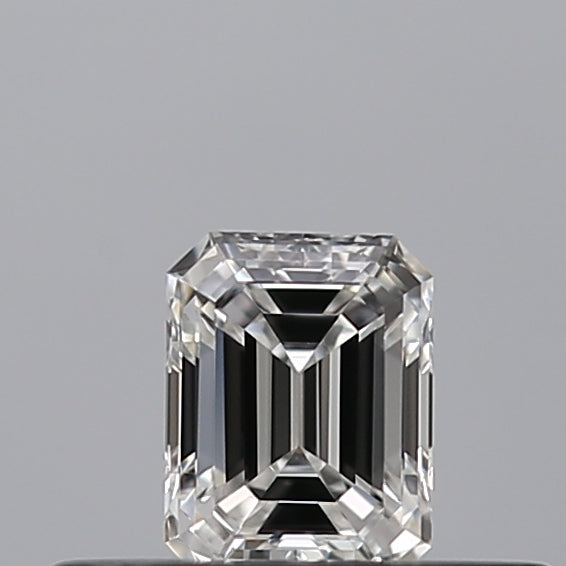 0.24 carat Emerald diamond F VVS2 