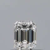 0.32 carat Emerald diamond D  VVS2 