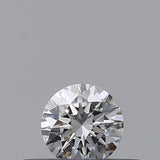 0.19 carat Round diamond F  VVS1 Excellent