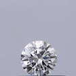 0.21 carat Round diamond E VVS1 Excellent