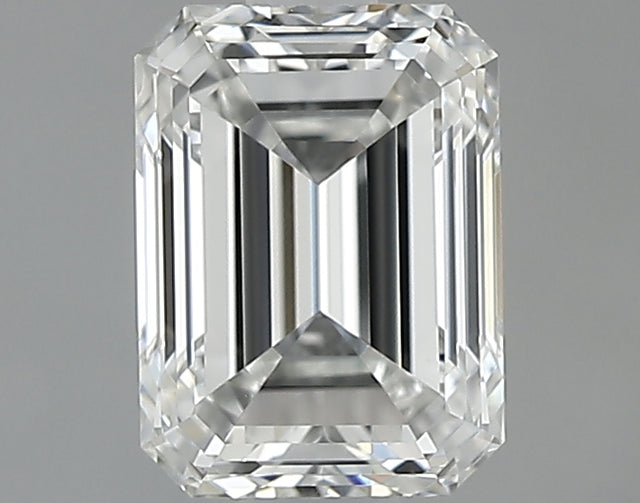 1.00 carat Emerald diamond F VVS1 