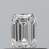 0.24 carat Emerald diamond D  VVS2