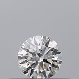 0.19 carat Round diamond E  VVS2 Excellent