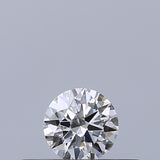 0.18 carat Round diamond D VVS2 Excellent