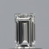 0.36 carat Baguette diamond E  VVS1